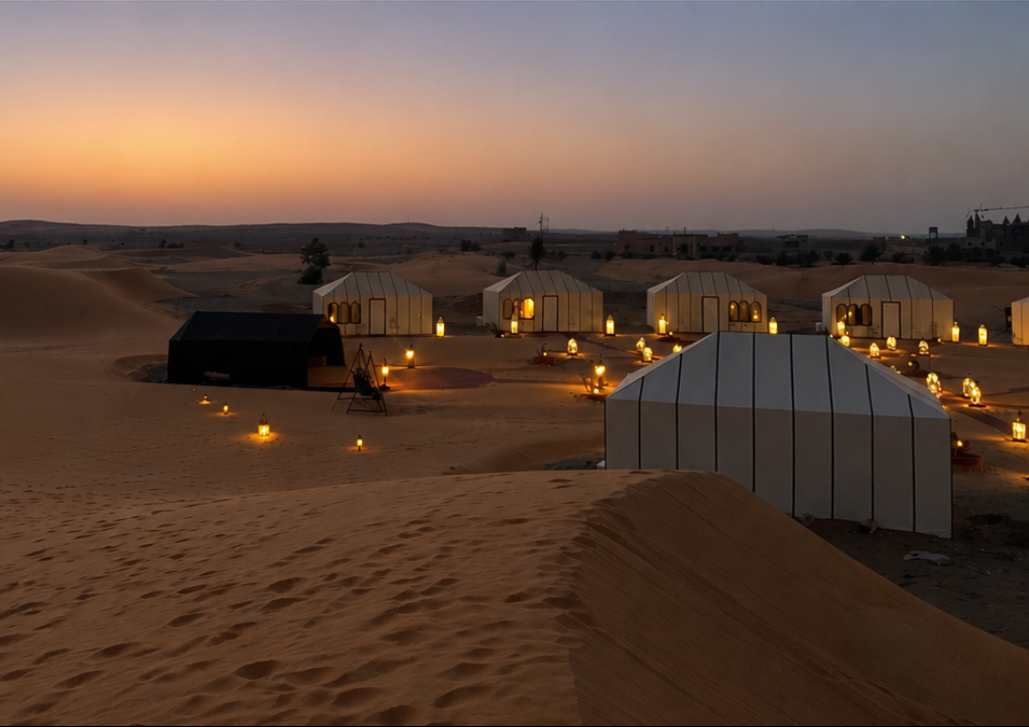 Dunes du Sahara marocain